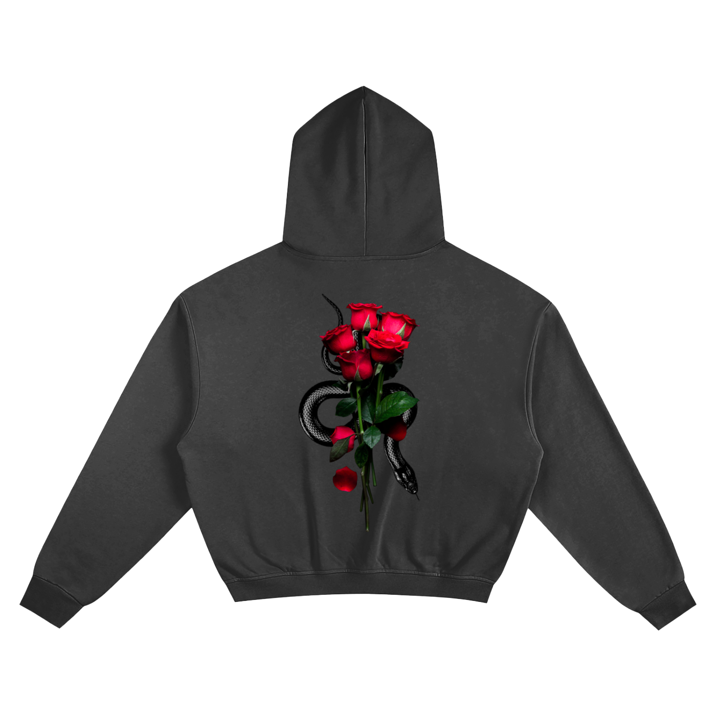 Unisex Cotton Cropped Hoodie