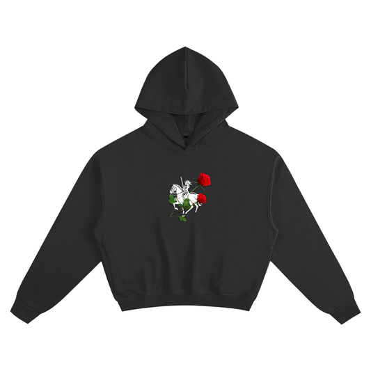 Unisex Cotton Cropped Hoodie