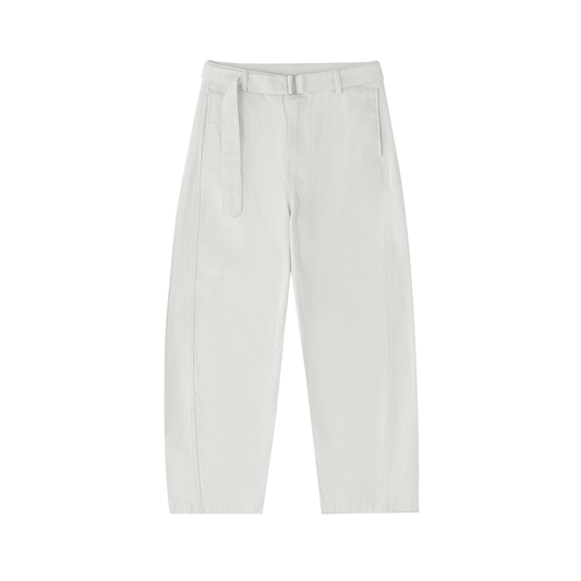 CURVED EDGE TROUSERS